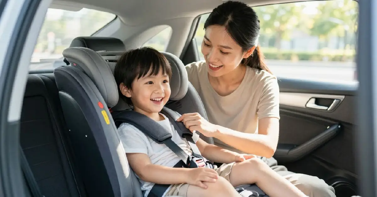 what age can a child go into a booster seat nz